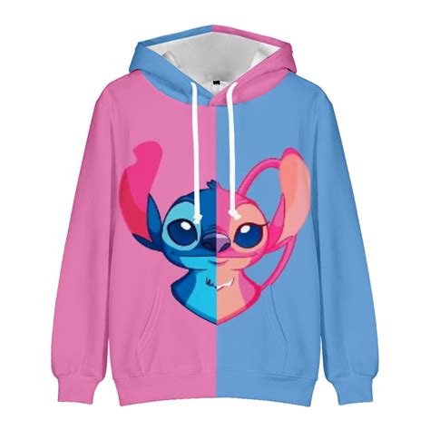 Anime Stitch Costume Pullover Hoodie Boys Girls Sweatshirt - Walmart.com