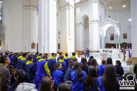 Pasqua Dello Sportivo Audace E FLV Cerignola In Duomo Per La Santa Messa