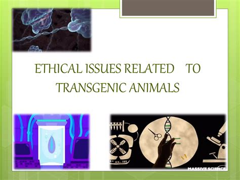 Ethical issues related to transgenic animals | PPTX