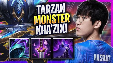 Tarzan Is A Monster With Kha Zix Lng Tarzan Plays Kha Zix Jungle Vs