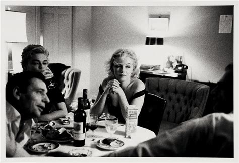 Marilyn Monroe Arthur Miller Yves Montand And Simone Signoret