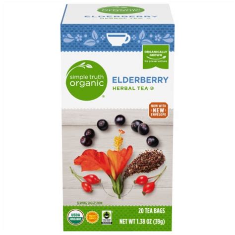 Simple Truth Organic Elderberry Herbal Tea Ct Ralphs