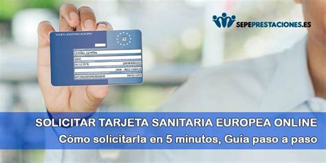 Cómo Solicitar la Tarjeta Sanitaria Europea Online Internet 2024