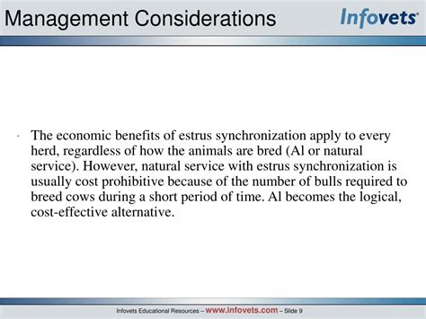 Ppt B Estrus Synchronization And Heat Detection Powerpoint