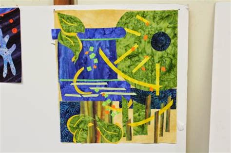 Abstract Art Quilts With Liz Berg Hudson River Valley Art Workshops
