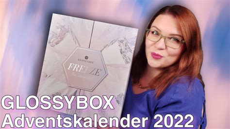 Super Glossybox Adventskalender Unboxing Verlosung