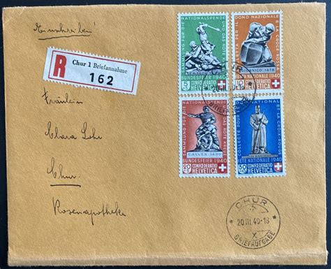 FDC Pro Patria 1940 ET BERN Illustriert SBK 650 Fr Kaufen Auf Ricardo