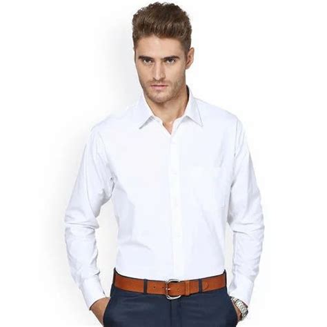 Mens White Formal Shirts At Rs 600 Men White Shirts In Noida Id