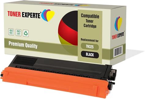 Toner Experte Compatible With Tn Bk Tn Black Premium Toner