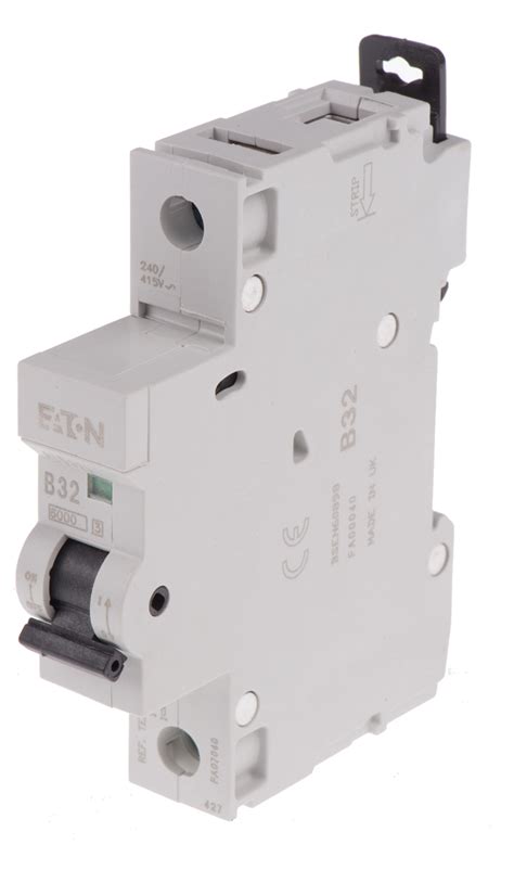 MCB Miniature Circuit Breakers Guide Types Sizes And Uses RS