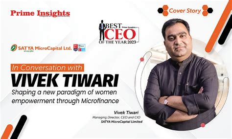 In Conversation With Vivek Tiwari Shaping A New Paradigm Of Women