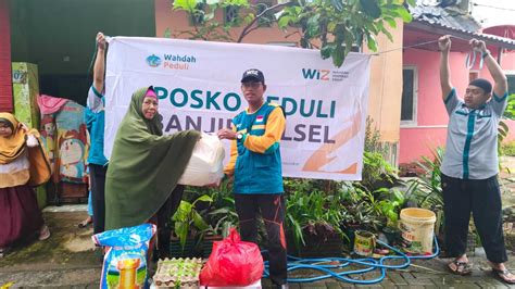 Bantu Korban Banjir Makassar WIZ Kami Sibuk Di Turki Tapi Tak Lupa