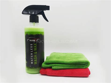 Buy Falcon X Waterless Wash And Wax With Microfibers Ml In Pakistan