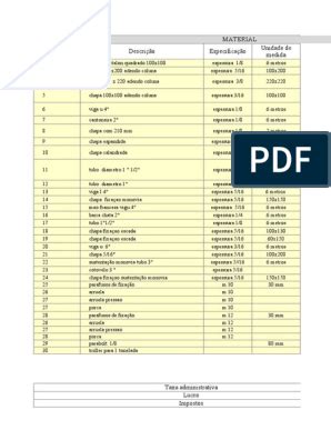 Tabela De Precos Para Reformas Pdf Artofit