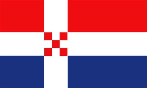 Hrvatska zastava u nordijskom stilu, verzija 2(manje sahovnice) : r/croatia