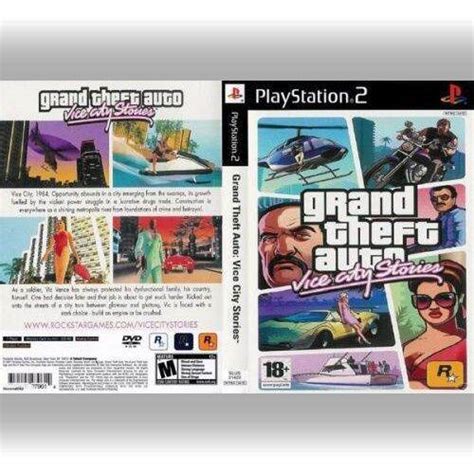 Kaset Game Ps2 Gta Vice City Stories Lengkap Dan Bergaransi Lazada