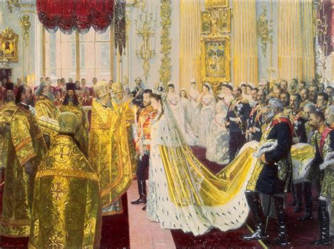 The wedding of Nicholas II of Russia and Alexandra Feodorovna - History ...