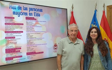 Elda Celebra El D A Internacional De Las Personas Mayores Con Un Amplio