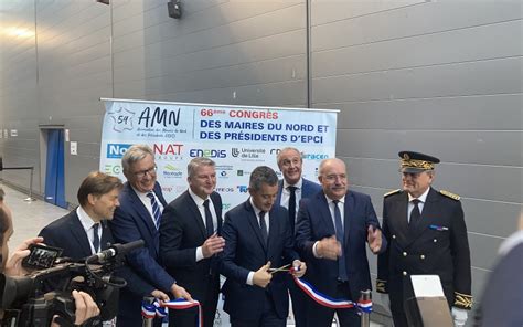 Inauguration du congrès des maires du Nord David Bailleul