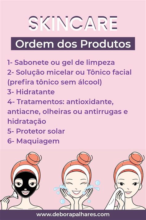 Ordem Dos Produtos De Skincare Dicas De Maquiagem E Truques Dicas De