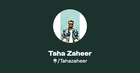 Taha Zaheer Instagram Facebook Linktree