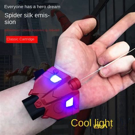 Fast Shippingspiderman Web Shooter Hot Toys Spiderman Extraordinary Spider Man Launcher Hand