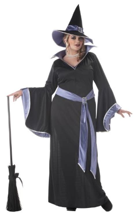 Adult Womens Plus The Glamour Witch Costume Funtober