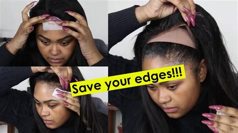 How To Safely Remove A Lace Wig Myfirstwig Youtube