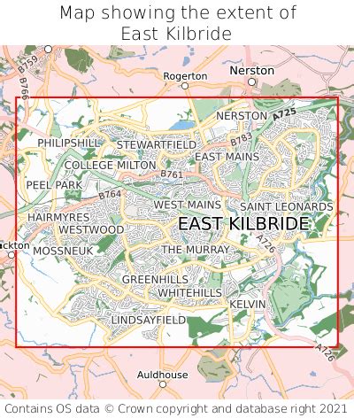 Where is East Kilbride? East Kilbride on a map