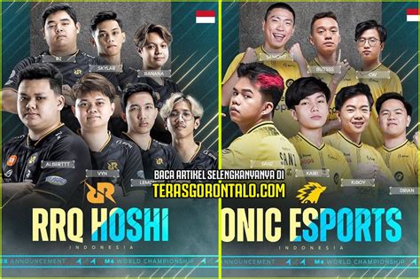 Jadwal Lengkap RRQ Hoshi Dan Onic Espots Di Upper Bracket Mobile