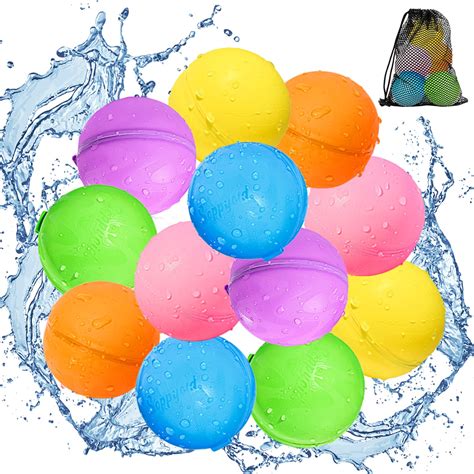 Mua SOPPYCID Reusable Magnetic Water Balloons 12 Pack Refillable Water