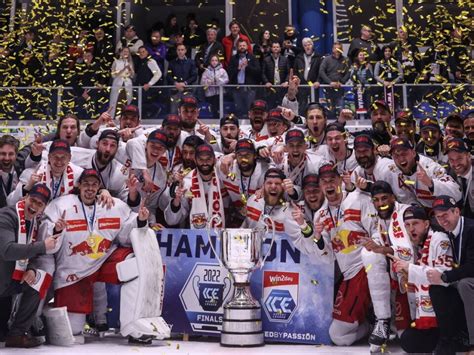 Eishockey Salzburg Holte Ice Titel Und Kr Nt Damit Eine Perfekte