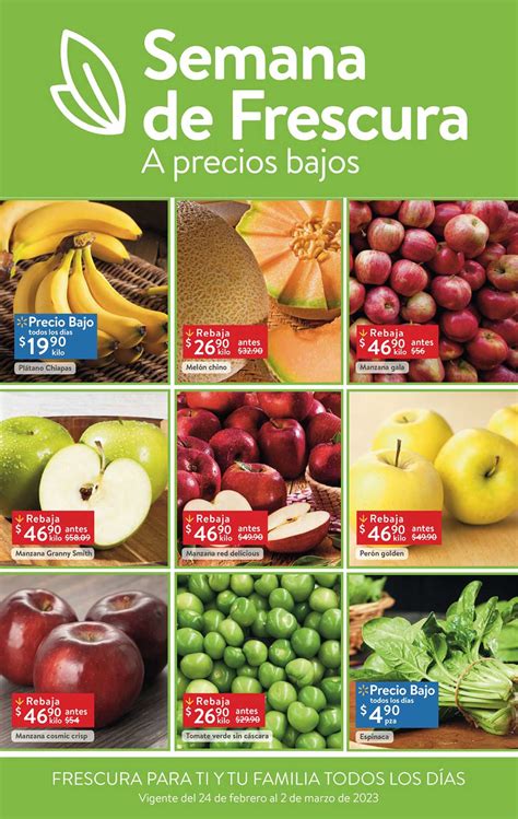 Ofertas Walmart Semana De Frescura Al De Marzo