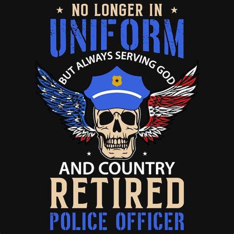 Premium Vector Police Officers Tshirt Design