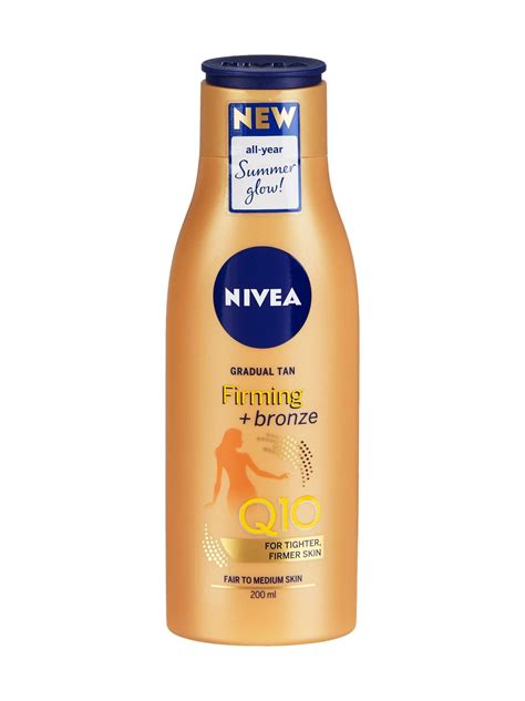 NIVEA Q10 Firming Bronze Body Lotion Vartaloemulsio 200 Ml 200 Ml