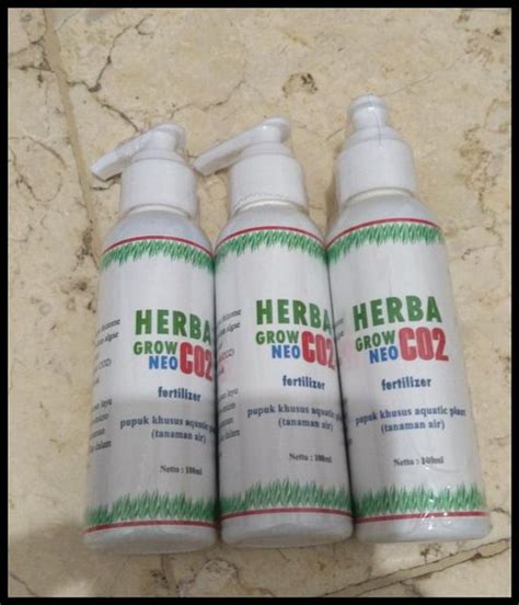 Jual Terpopuler Pupuk Cair Aquascape Herba Grow Neo Co2 Fertilizer Di