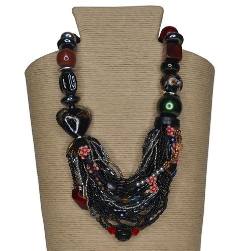 MIXED MEDIA NECKLACE On Storenvy