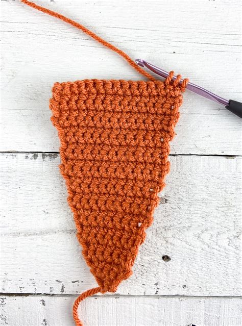 Crochet Carrots Garland Easter Bunting The Knotted Nest