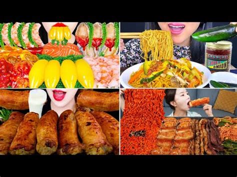 Best Asmr Mukbang Eating Compilation Youtube