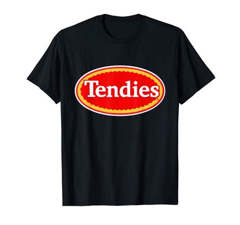 Order Tendies Meme T-shirt - Chicken Tenders Logo Parody - Tees.Design