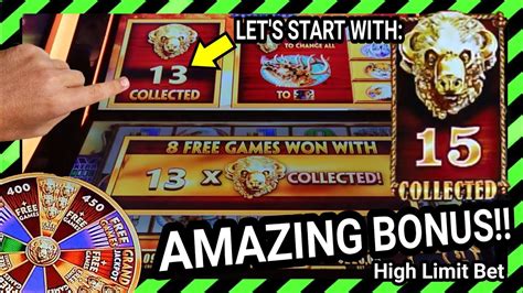 Amazing Gold Heads Back To Back Bonus Jackpots Buffalo Gold