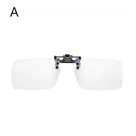 1 Pcs Clip On Blue Light Filter Blocking Glasses Office Computer Blue