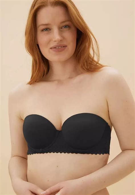 Jual Marks Spencer Sumptuously Soft Padded Strapless Bra Original