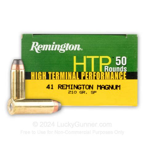 Premium 41 Remington Magnum Ammo For Sale 210 Grain Semi Jacketed