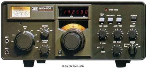 JRC NRD 505 Desktop Shortwave Receiver RigReference