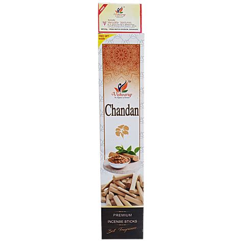 Buy Vishvarup Incense Sticks Agarbatti Chandan Economy Premium