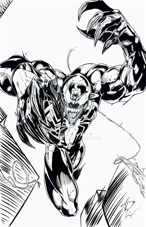 Venom By Bruppert On Deviantart Marvel Drawings Spiderman Art
