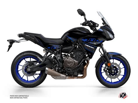 Yamaha Street Bike Replica Serie Graphic Kit Black Blue Kutvek