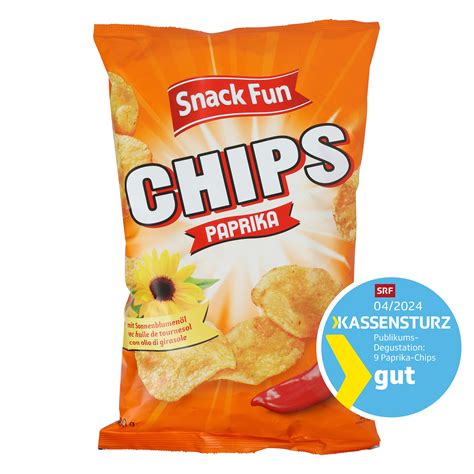 SNACK FUN Chips Paprika ALDI Now