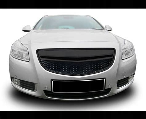 GRILL PRZEDNI BEZ ZNACZKA OPEL INSIGNIA 08 12 BLAC 7595418099